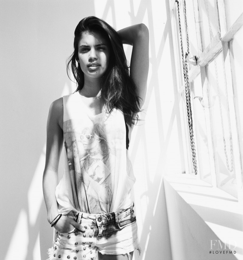 Sara Sampaio featured in  the Victoria\'s Secret PINK catalogue for Autumn/Winter 2012