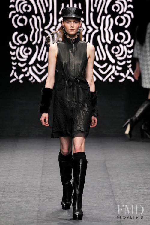 Irina Nikolaeva featured in  the Shiatzy Chen fashion show for Autumn/Winter 2012