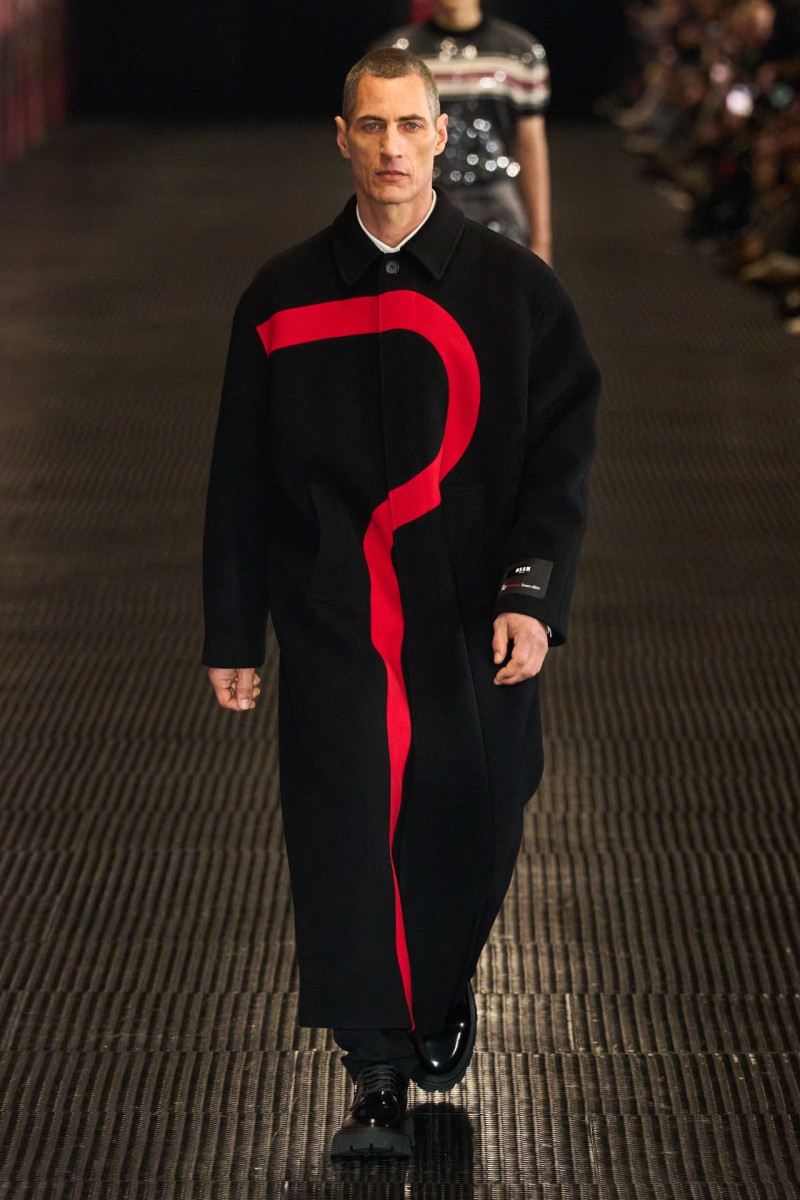 MSGM fashion show for Autumn/Winter 2024