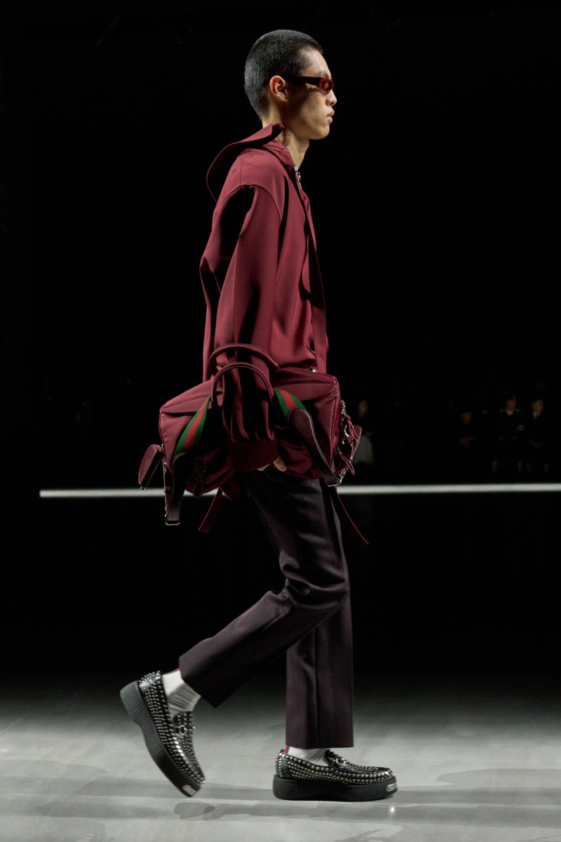 Damian Cho featured in  the Gucci fashion show for Autumn/Winter 2024