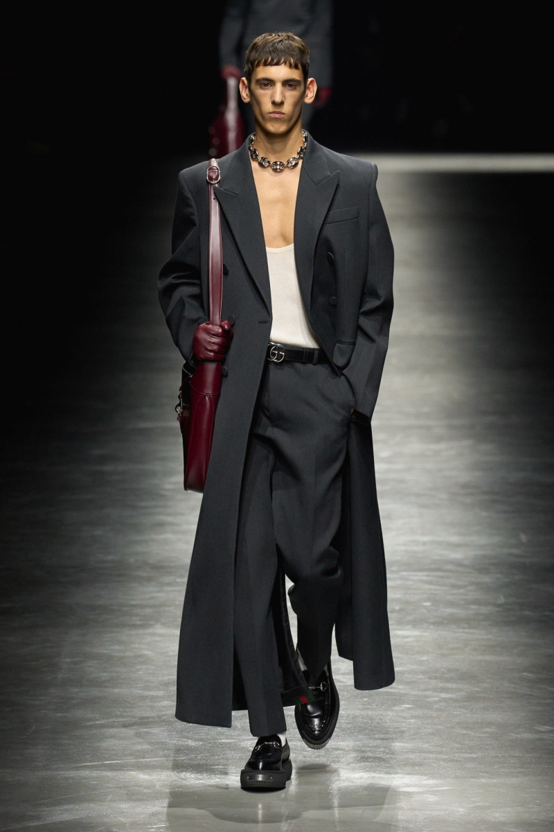 Martin Miller featured in  the Gucci fashion show for Autumn/Winter 2024