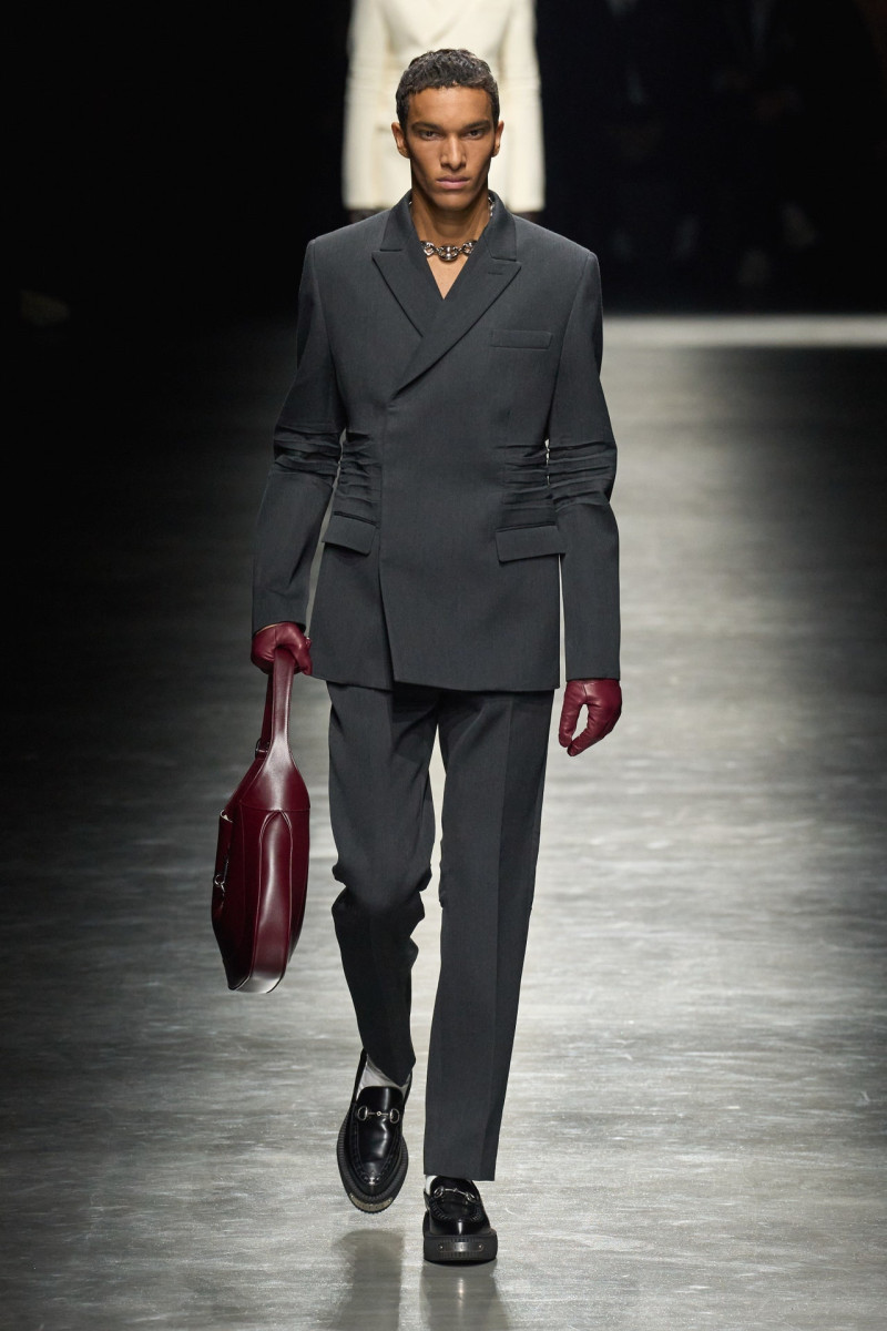 Joel Ortiz featured in  the Gucci fashion show for Autumn/Winter 2024