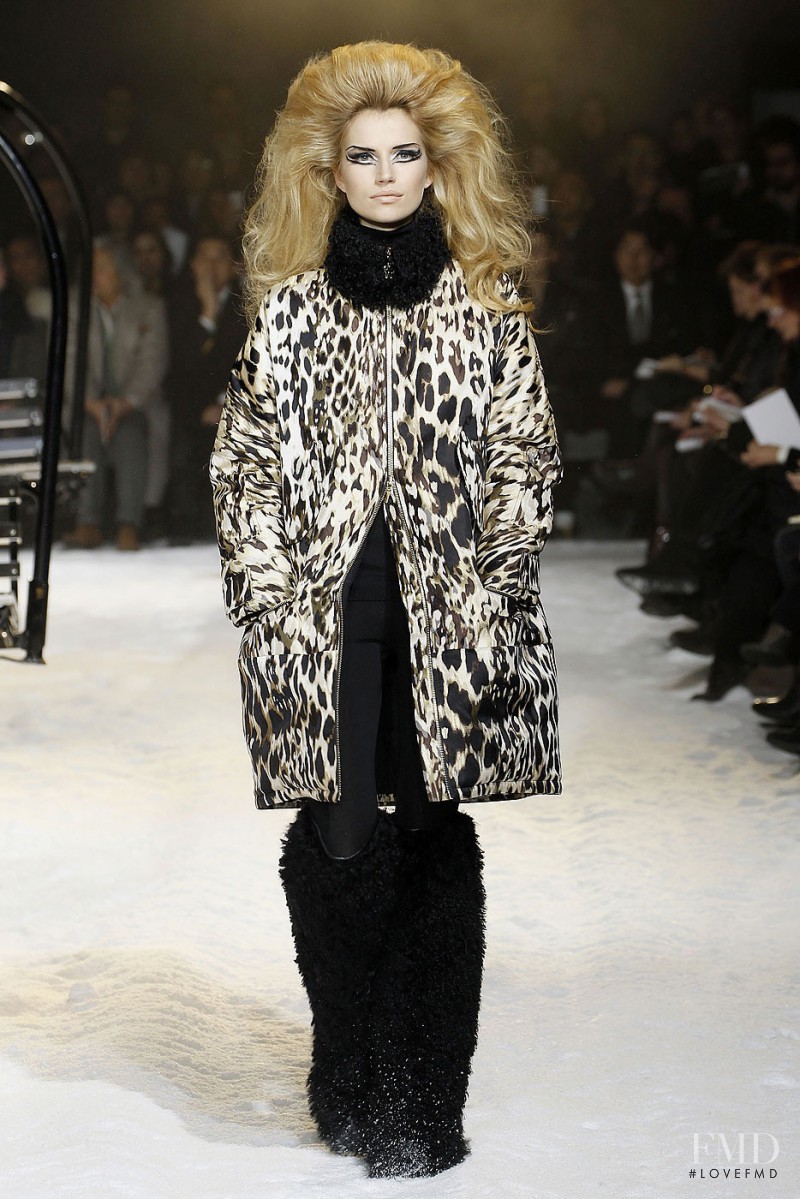 Cato van Ee featured in  the Moncler Gamme Rouge fashion show for Autumn/Winter 2012