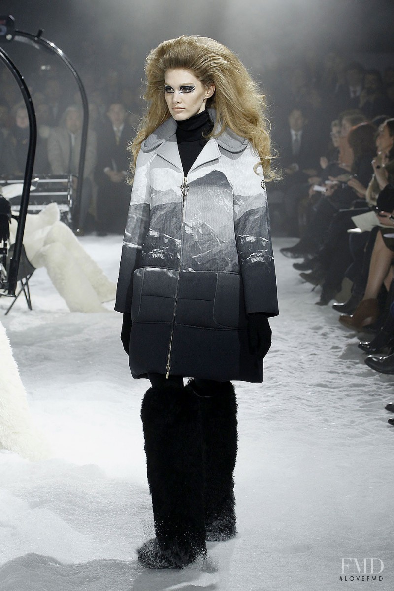 Irina Nikolaeva featured in  the Moncler Gamme Rouge fashion show for Autumn/Winter 2012