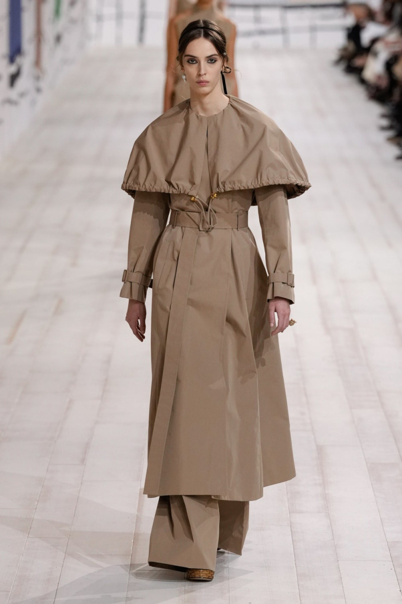 Martina Bergamini featured in  the Christian Dior Haute Couture fashion show for Spring/Summer 2024