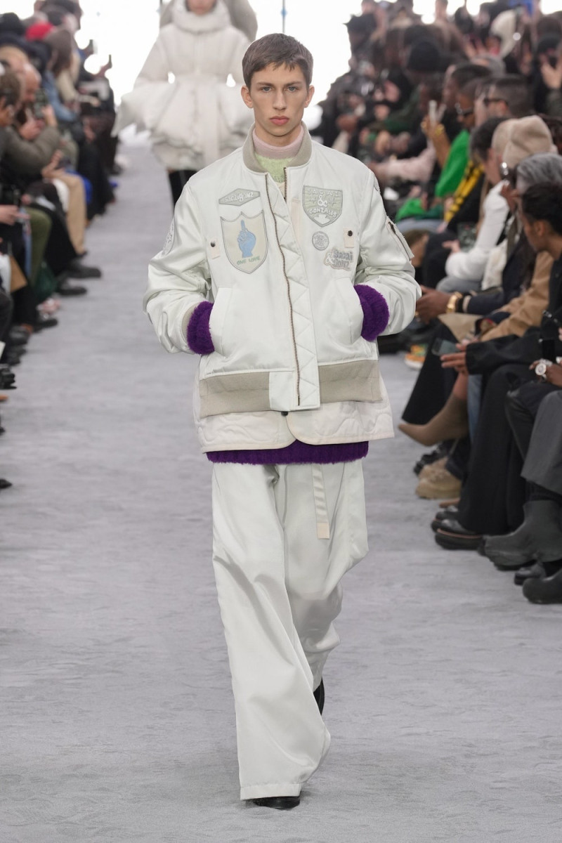 Sacai fashion show for Autumn/Winter 2024