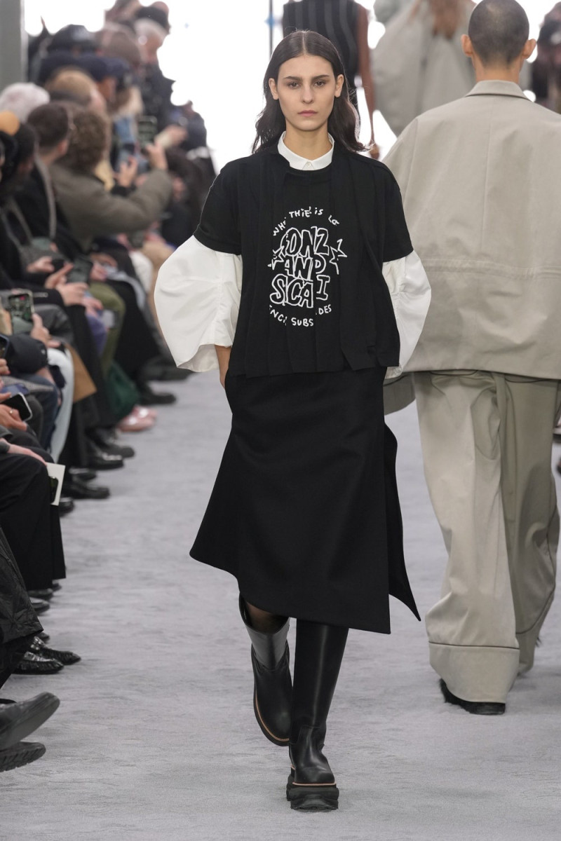 Sacai fashion show for Autumn/Winter 2024