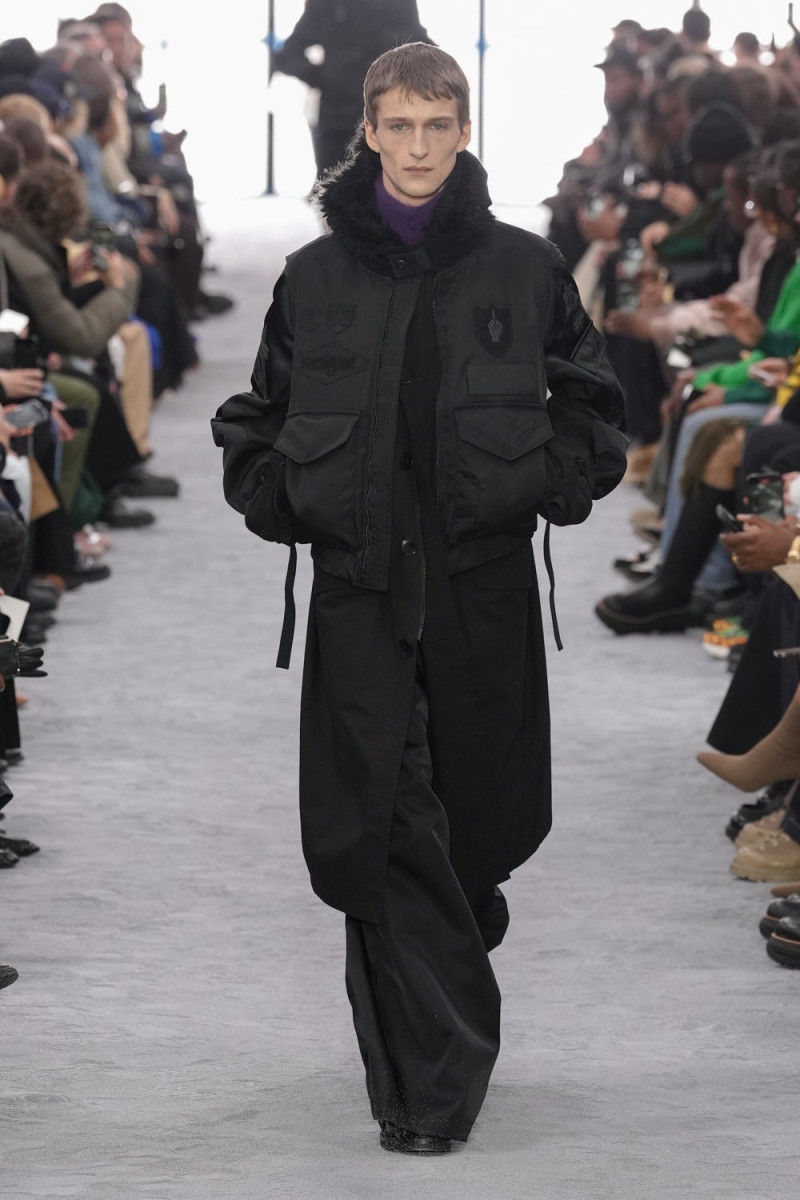 Sacai fashion show for Autumn/Winter 2024