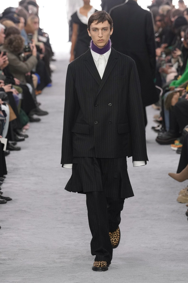 Sacai fashion show for Autumn/Winter 2024