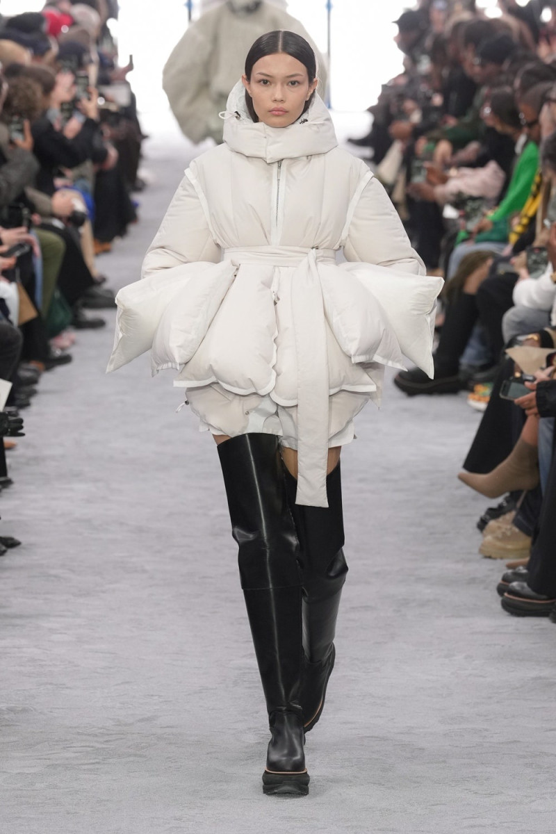 Sacai fashion show for Autumn/Winter 2024