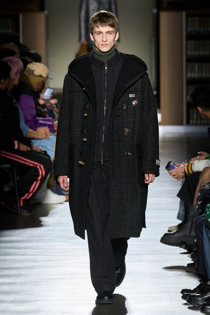 Vasko Luyckx featured in  the Kenzo fashion show for Autumn/Winter 2024