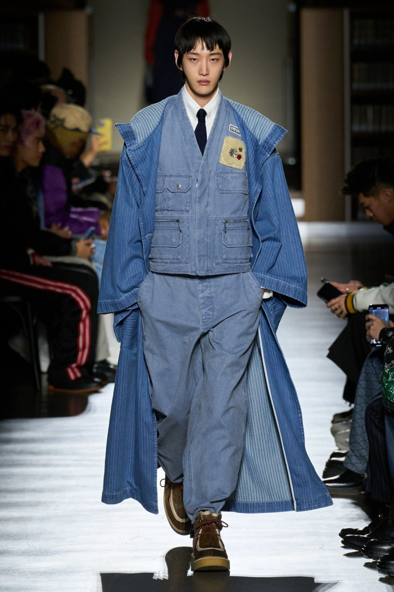 Hamin Yu featured in  the Kenzo fashion show for Autumn/Winter 2024