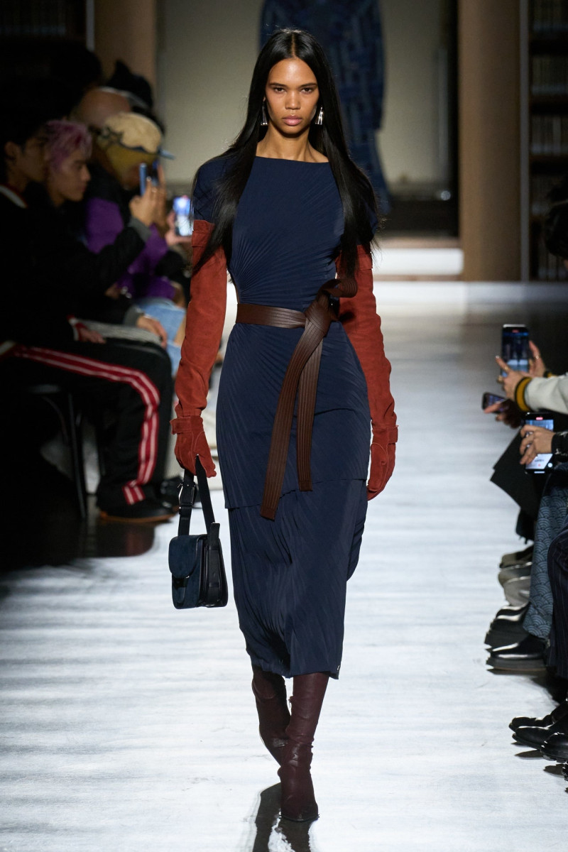 Jordan Daniels featured in  the Kenzo fashion show for Autumn/Winter 2024