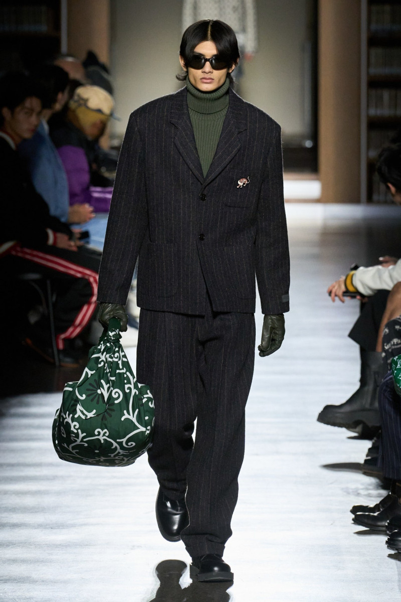 Meet Chaudhari featured in  the Kenzo fashion show for Autumn/Winter 2024
