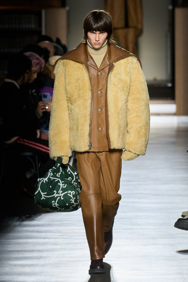 Ian Hutchins featured in  the Kenzo fashion show for Autumn/Winter 2024