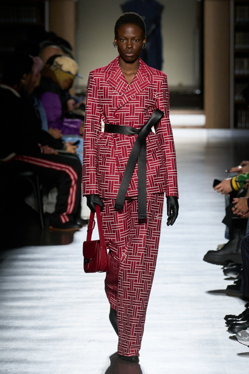 Achol Ayor featured in  the Kenzo fashion show for Autumn/Winter 2024