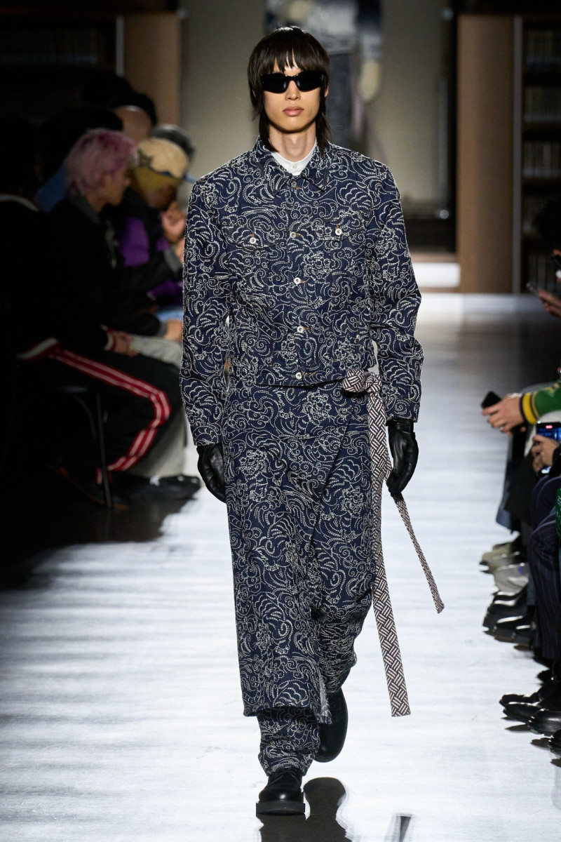 Misato Nakajima featured in  the Kenzo fashion show for Autumn/Winter 2024