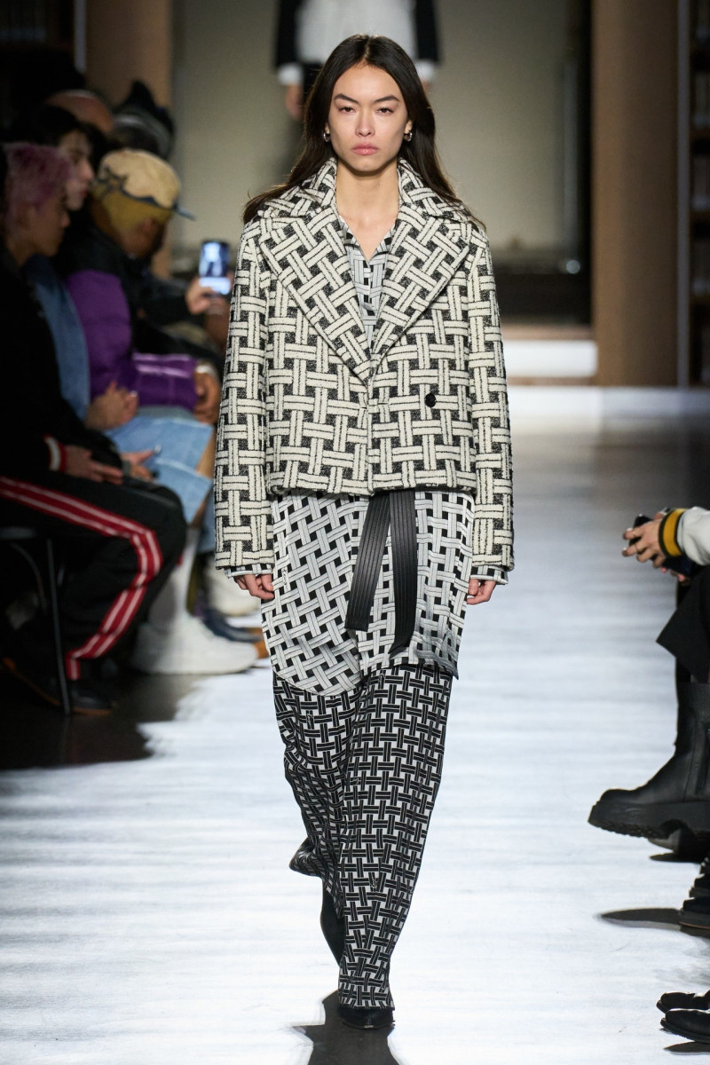 Maryel Uchida featured in  the Kenzo fashion show for Autumn/Winter 2024