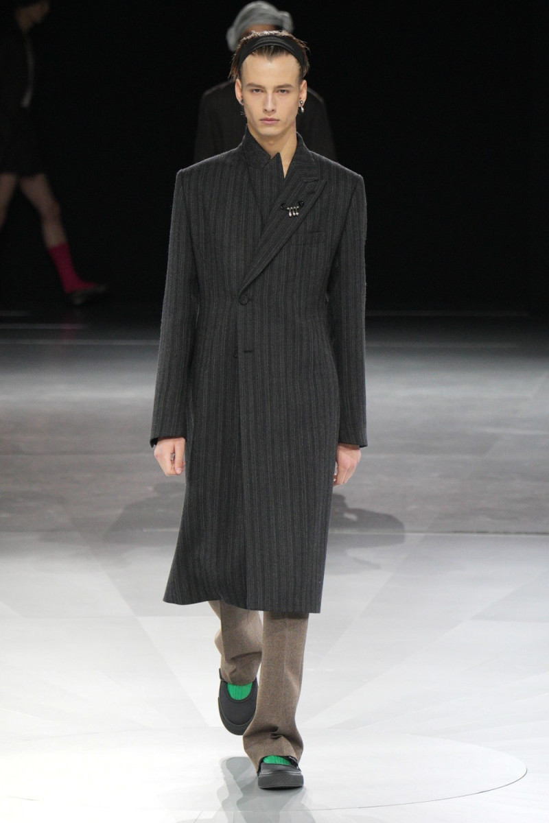 Lars Post featured in  the Dior Homme fashion show for Autumn/Winter 2024