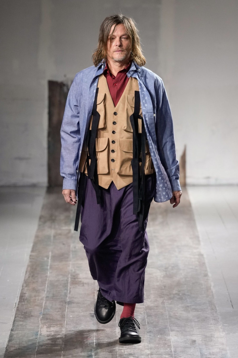 Yohji Yamamoto fashion show for Autumn/Winter 2024