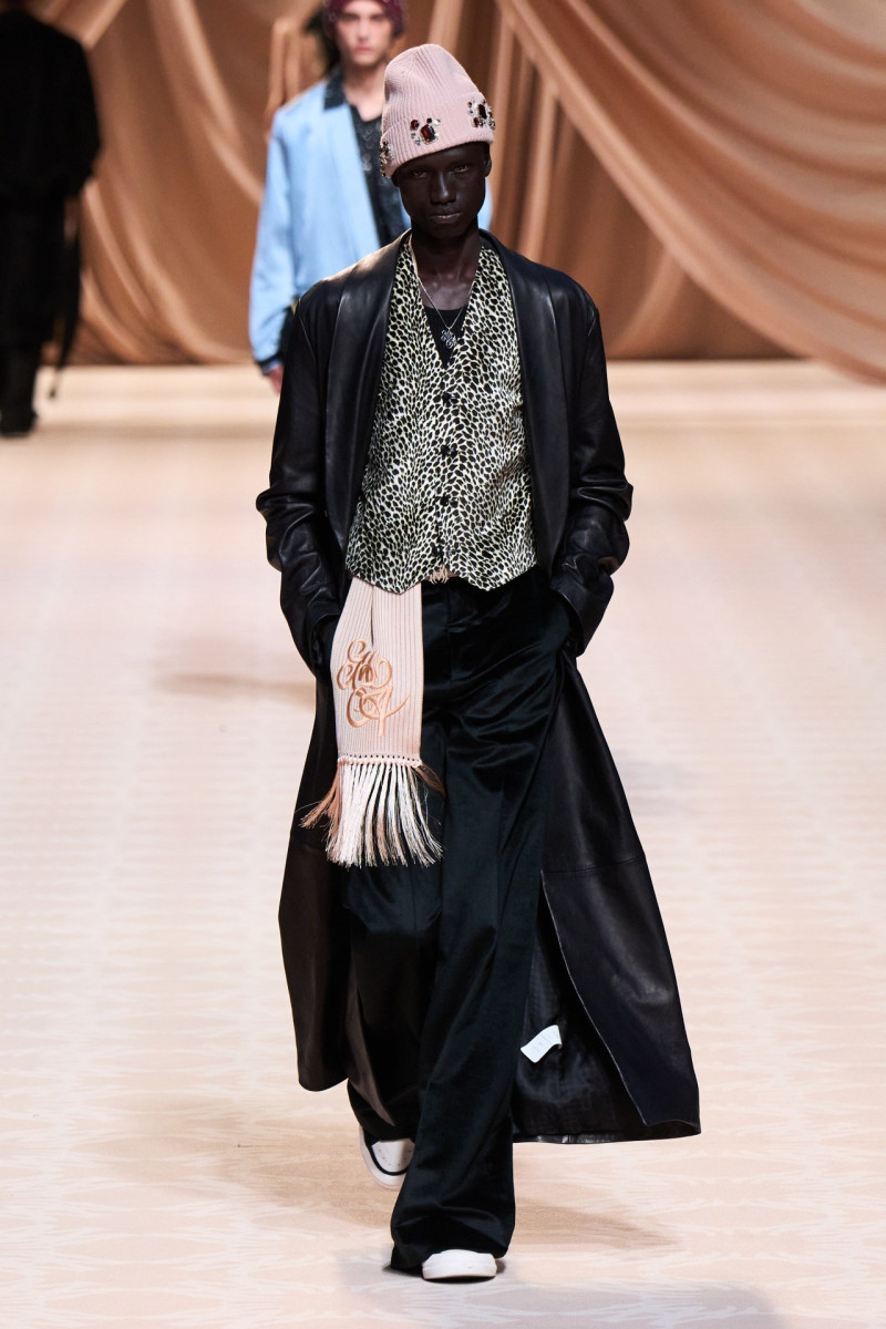 Amiri fashion show for Autumn/Winter 2024