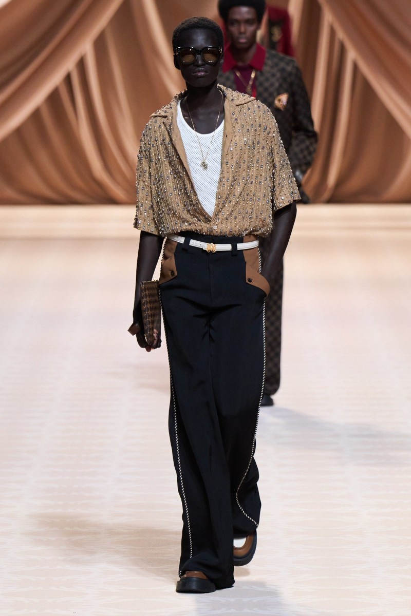 Amiri fashion show for Autumn/Winter 2024