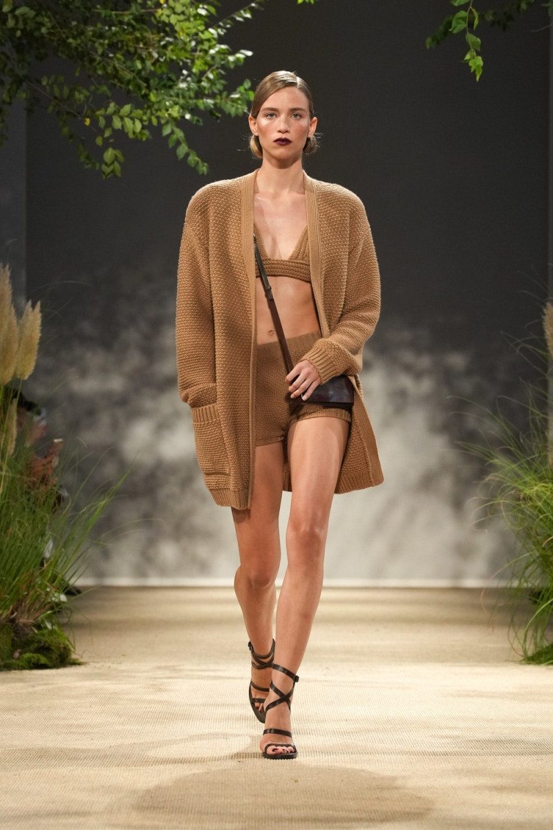 Rebecca Leigh Longendyke featured in  the Max Mara fashion show for Spring/Summer 2024