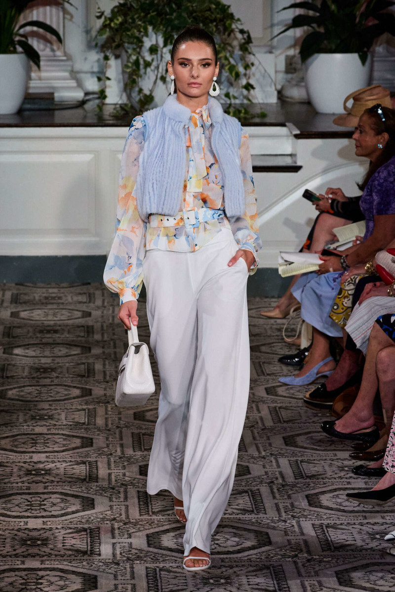 Dennis Basso fashion show for Spring/Summer 2024