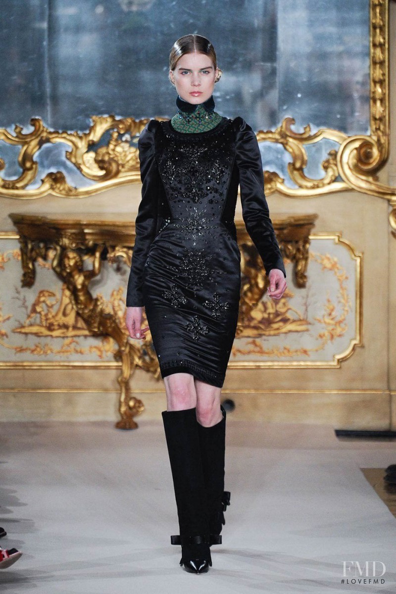 Elsa Sylvan featured in  the Aquilano.Rimondi fashion show for Autumn/Winter 2012