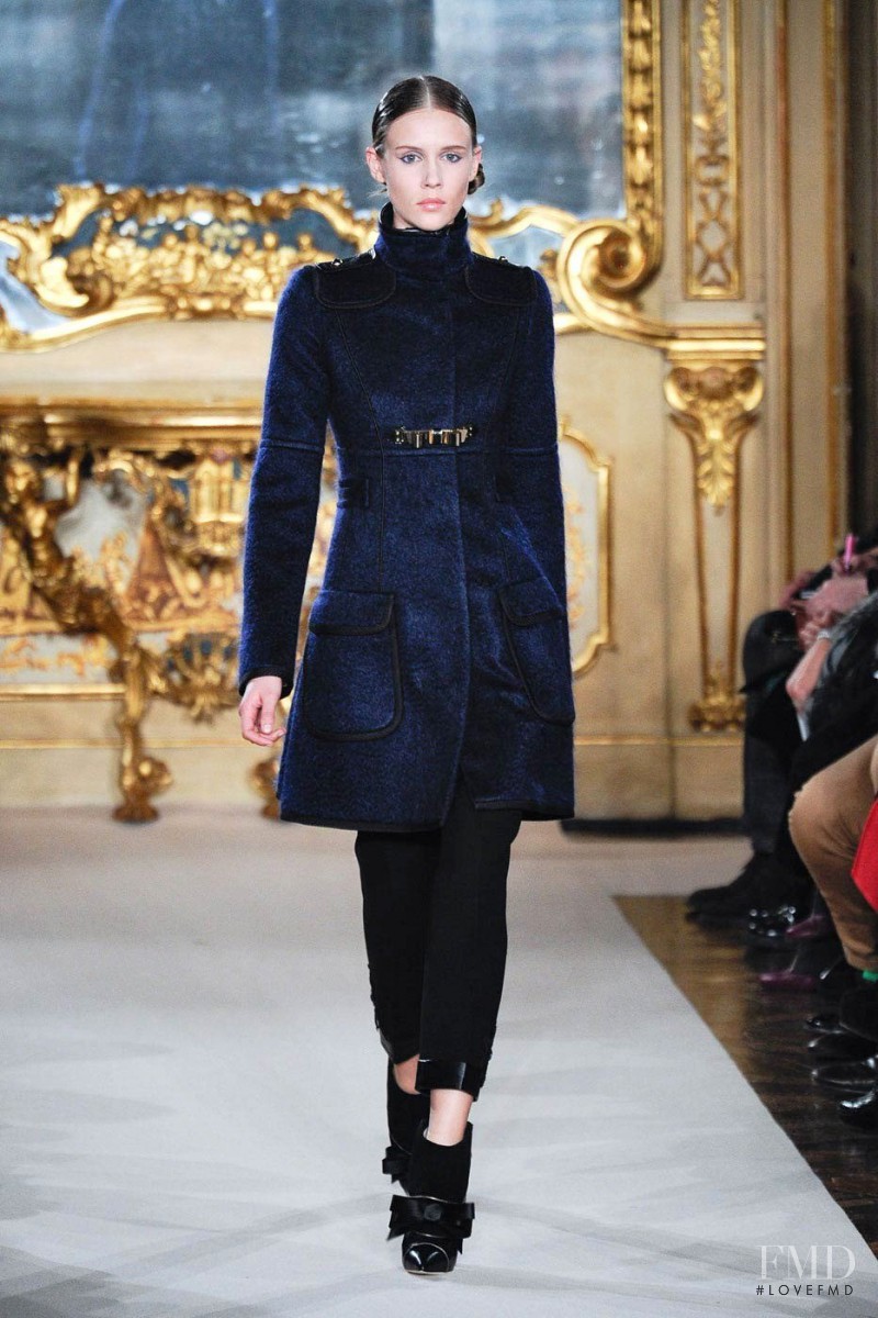 Marike Le Roux featured in  the Aquilano.Rimondi fashion show for Autumn/Winter 2012
