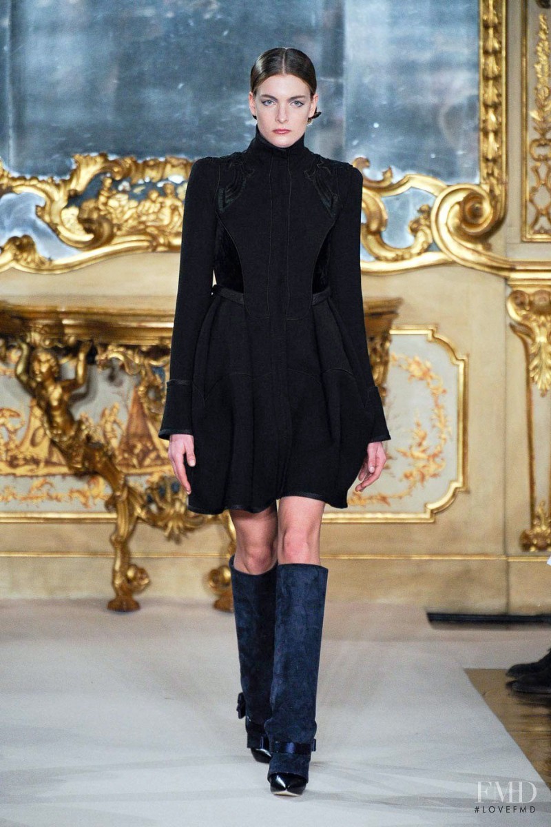Ophelie Rupp featured in  the Aquilano.Rimondi fashion show for Autumn/Winter 2012