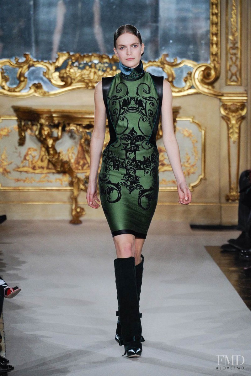 Mirte Maas featured in  the Aquilano.Rimondi fashion show for Autumn/Winter 2012