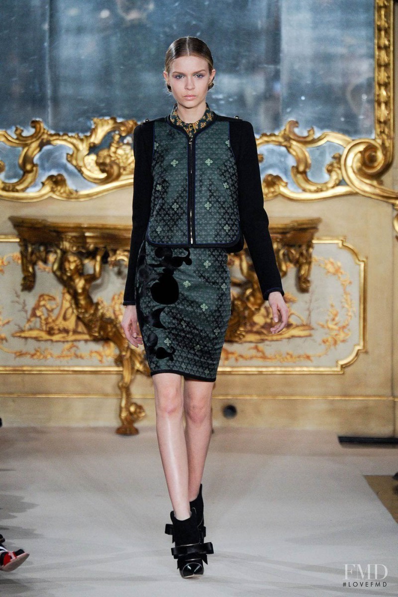 Josephine Skriver featured in  the Aquilano.Rimondi fashion show for Autumn/Winter 2012