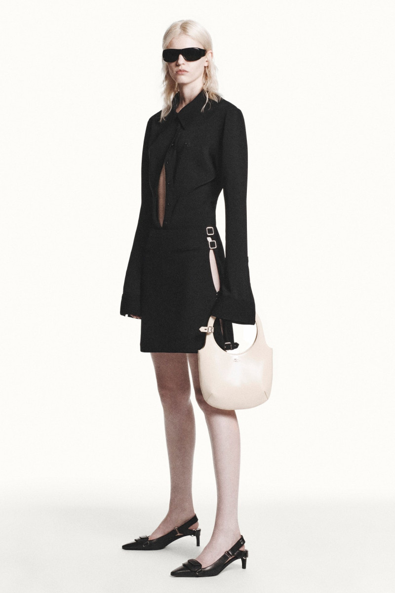 Camille Chifflot featured in  the André Courrèges lookbook for Pre-Fall 2024