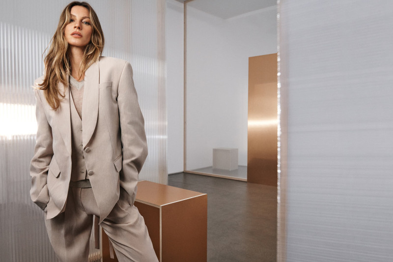 Gisele Bundchen featured in  the Hugo Boss advertisement for Spring/Summer 2024