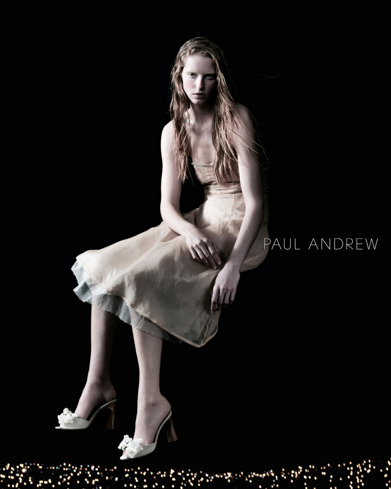 Abby Champion featured in  the Paul Andrew Paul Andrew Season Four Lucid Dreaming 2024 Campaign advertisement for Spring/Summer 2024