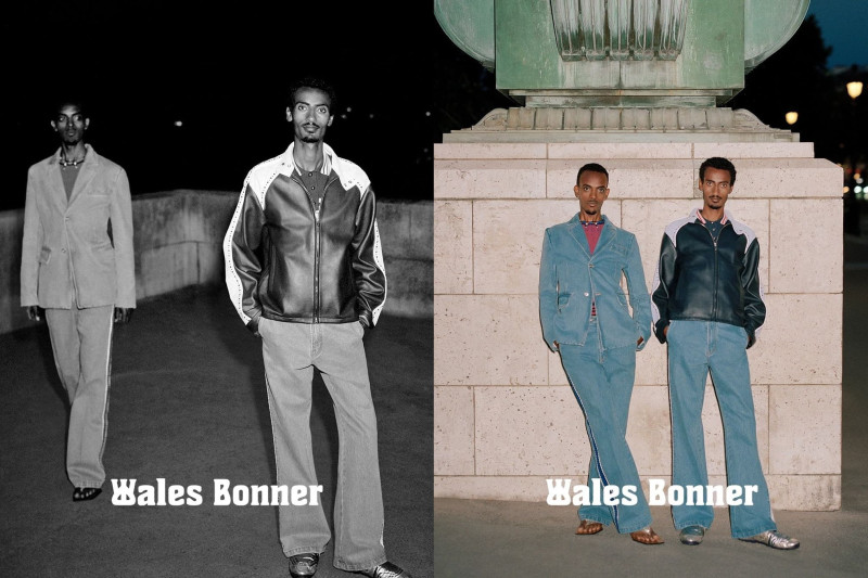 Wales Bonner advertisement for Spring/Summer 2024