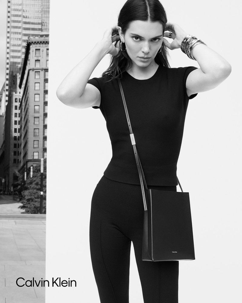 Kendall Jenner featured in  the Calvin Klein advertisement for Spring 2024