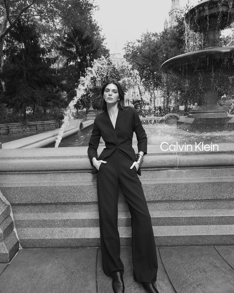 Kendall Jenner featured in  the Calvin Klein advertisement for Spring 2024