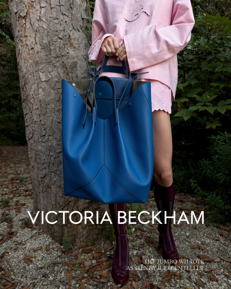 Vilma Sjöberg featured in  the Victoria Beckham advertisement for Spring/Summer 2024