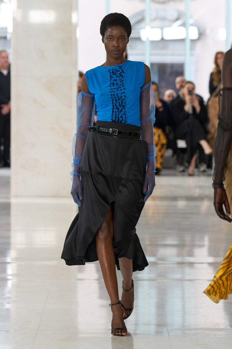 Isha Senghore featured in  the Feben fashion show for Autumn/Winter 2024