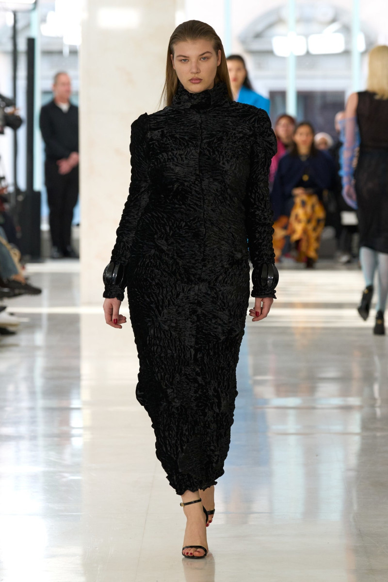 Maya Sieron featured in  the Feben fashion show for Autumn/Winter 2024