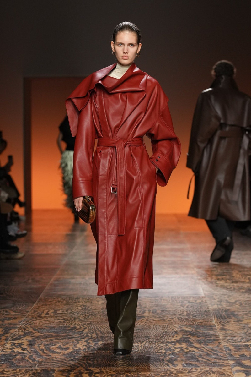 Rosalieke Fuchs featured in  the Bottega Veneta fashion show for Autumn/Winter 2024