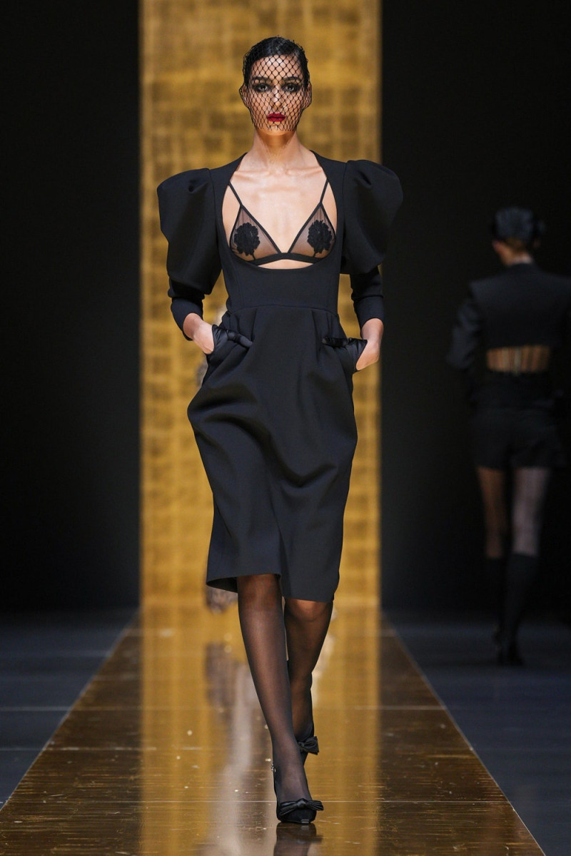 Nora Attal featured in  the Dolce & Gabbana fashion show for Autumn/Winter 2024