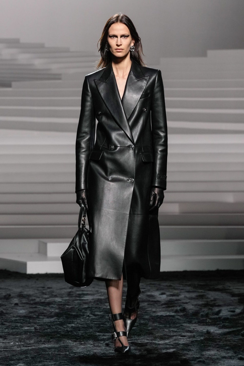 Jeanne Cadieu featured in  the Versace fashion show for Autumn/Winter 2024