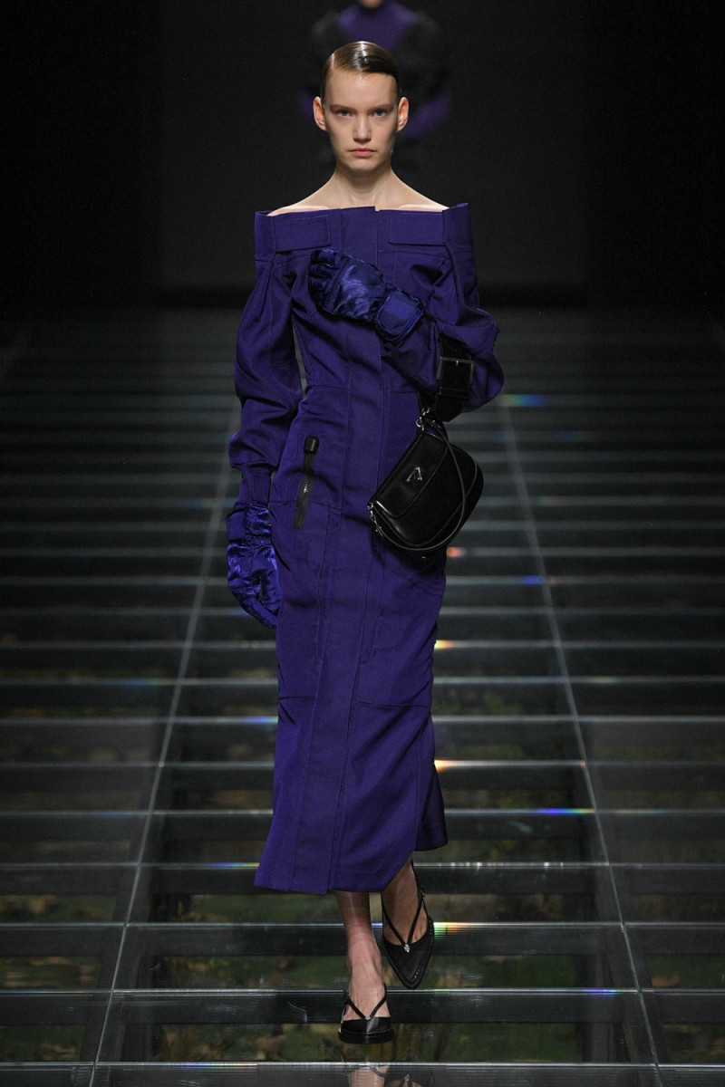 Ilya Vermeulen featured in  the Prada fashion show for Autumn/Winter 2024