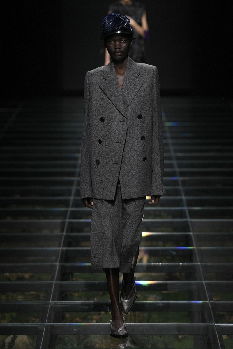 Achol Ayor featured in  the Prada fashion show for Autumn/Winter 2024