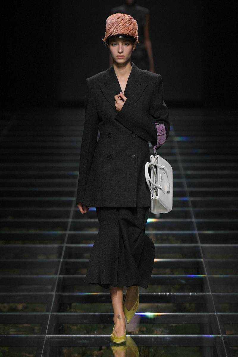 Loli Bahia featured in  the Prada fashion show for Autumn/Winter 2024