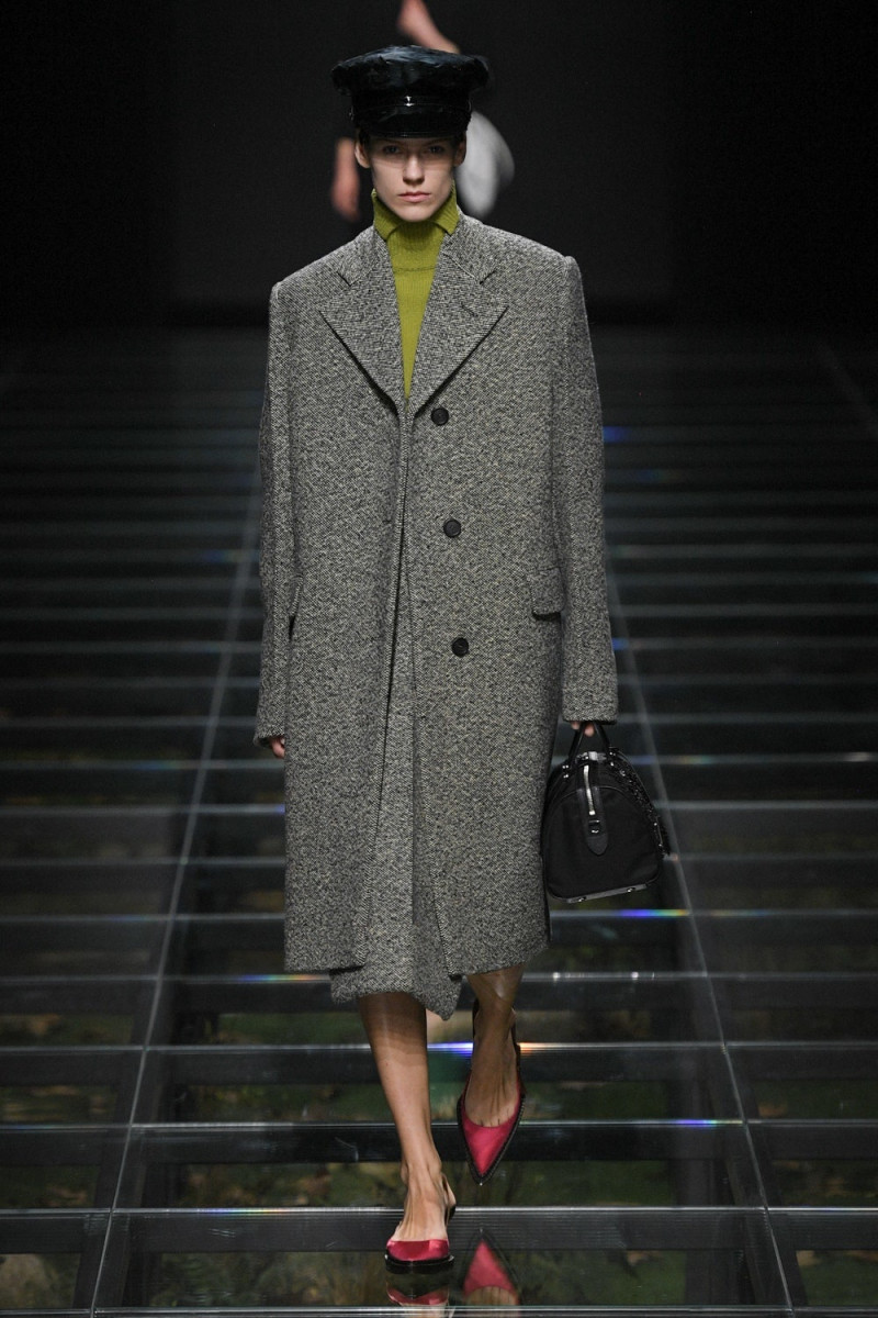 Miriam Sanchez featured in  the Prada fashion show for Autumn/Winter 2024