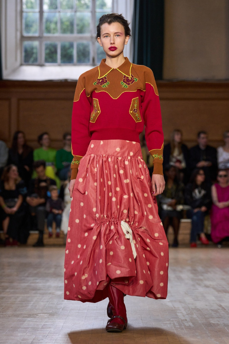 Molly Goddard fashion show for Autumn/Winter 2024